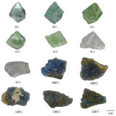 ¿Fluoruita: El Mineral que brilla en la industria de los refractarios y el vidrio?